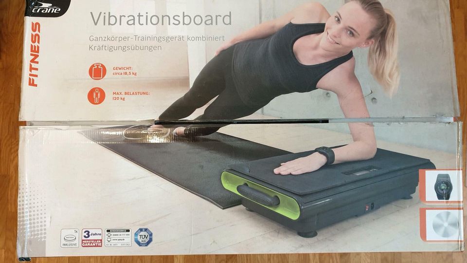 Crane Vibrationsboard Fitness Vibrationsplatte Training Neu Muske in  Sachsen-Anhalt - Halle | eBay Kleinanzeigen ist jetzt Kleinanzeigen