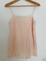 NEU H&M Damen Top Satin Rosa Spitze Oversize Gr.40 Bayern - Weißenhorn Vorschau