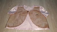 GUESS Bolero Jäckchen Gr. 110/116 Mädchen Rosa Gold Pailletten Düsseldorf - Bilk Vorschau