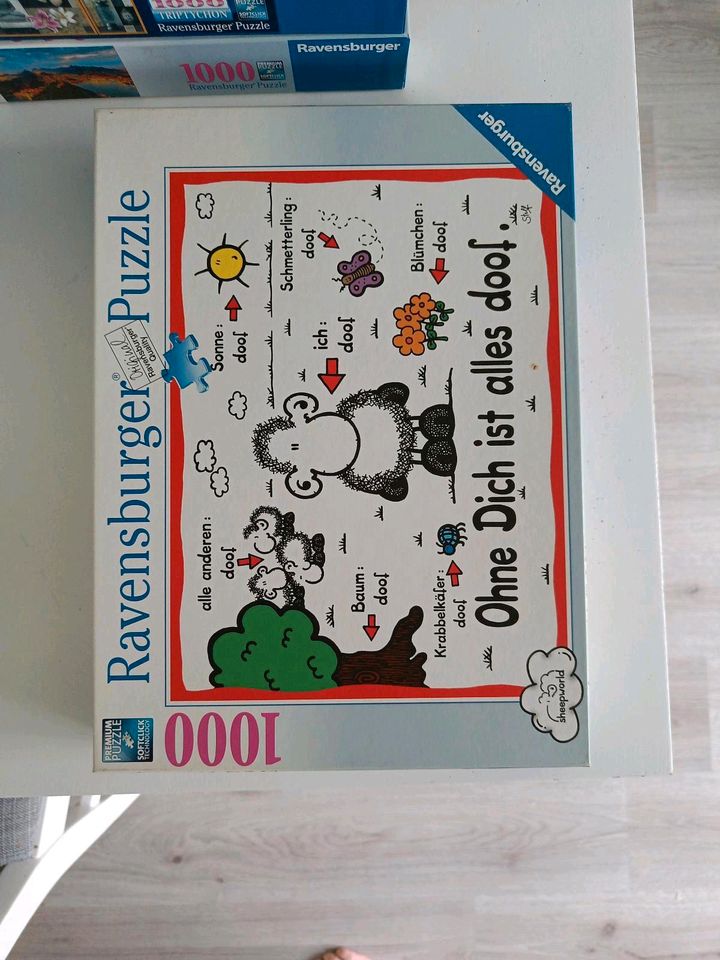 Puzzle Ravensburger 1000/ 1500 Teile in Lübeck