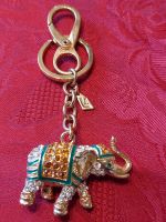 Schlüsselanhänger Taschenanhänger Elefant goldfarbe Strass 3D Neu Hannover - Vahrenwald-List Vorschau