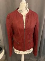 Lederjacke Imitation Rot Orsay Gr.44 Schleswig-Holstein - Munkbrarup Vorschau