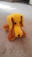 DDR Plüschtier Hund Kuscheltier Schmusetier Kinder Puppe retro Brandenburg - Ruhland Vorschau