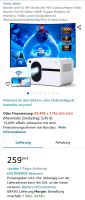 Beamer with 5G WiFi Bluetooth, Mini Outdoor/Home Video Beamer Ful Brandenburg - Seelow Vorschau