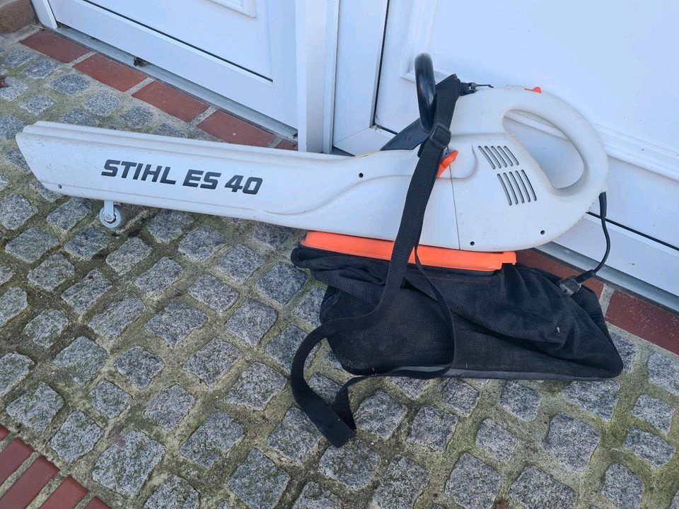 Stihl Blätter Sauger Häcksler auch pusten in Schafflund