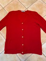 Damen Strickjacke, 100% Reine Schurwolle, rot, Gr: L/XL, Top Berlin - Gatow Vorschau