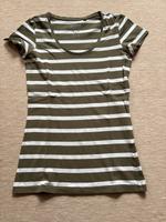 Grün-weiß gestreiftes T-Shirt in Gr. 36 Bayern - Waldmünchen Vorschau