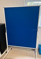 Pinnwand | Mit Rollen | Blau | Filz | 120x150 | beidseitig Nordrhein-Westfalen - Paderborn Vorschau