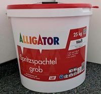 OVP, Alligator Spritzspachtel grob weiß, 25 kg Kr. München - Oberhaching Vorschau