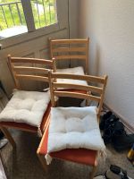 3 Stühle mit Polster auch mit Tisch Brandenburg - Falkenberg Vorschau