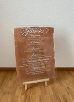 Getränkeschild Hochzeit / Acrylglas / Handbeschrieben Baden-Württemberg - Korntal-Münchingen Vorschau