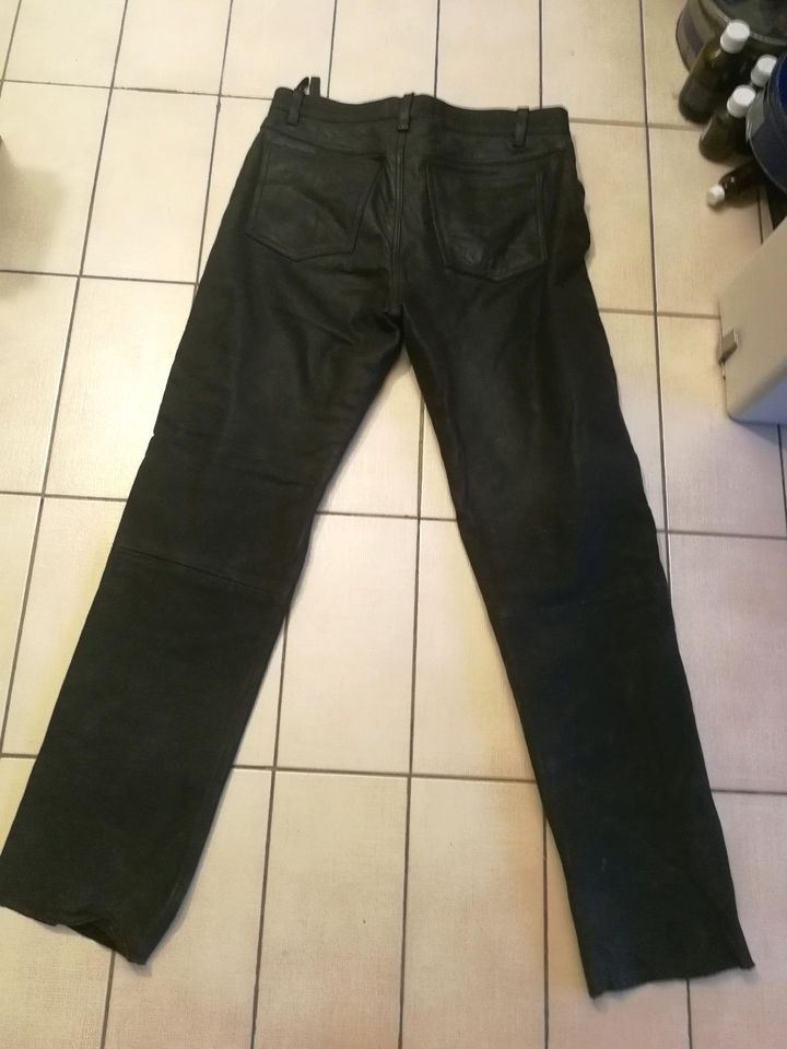 Lederhose Bikerhose aus echtem Leder! John Devin Classics Gr 50 in München