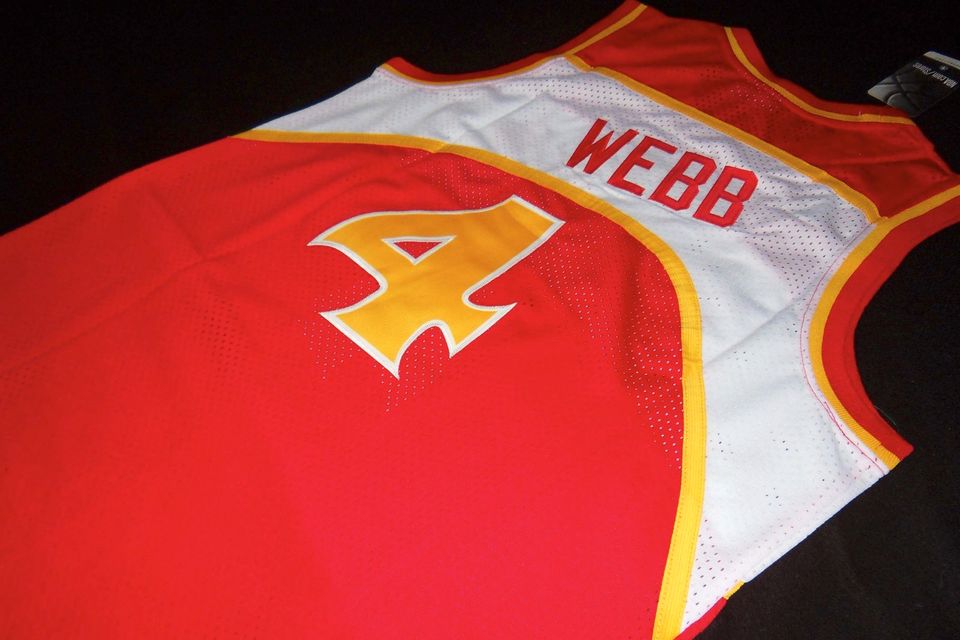 Spud Webb Atlanta Hawks Trikot Rot in Köln