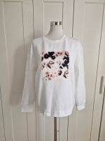 Pulli Pullover Oberteil Calvin Klein weiß mit Blumen Motiv Berlin - Tempelhof Vorschau