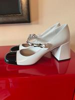NEUE Miu Miu Pumps Mary Janes 39,5 schwarz weiß Niedersachsen - Lüneburg Vorschau