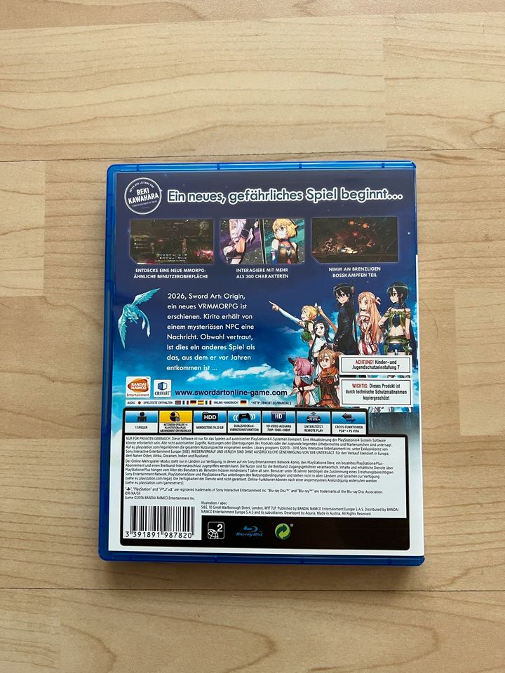 Sword Art Online Hollow Realization PS4 | PlayStation 4 in Neuhausen