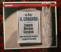 Verdi: Il Corsaro. J. Carreras, M. Caballe.  CD Box-Set. GA Baden-Württemberg - Konstanz Vorschau