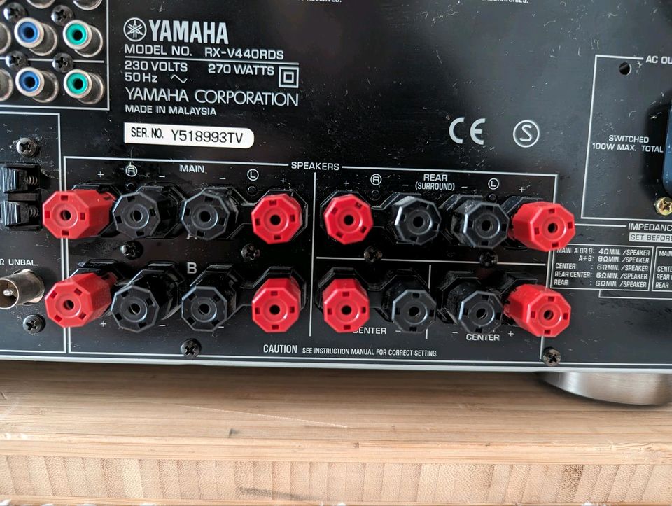 Yamaha RX-V440RDS Heimkino 6.1 AV Receiver in Dinslaken