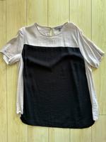 Blusenshirt beige-schwarz Schleswig-Holstein - Schönberg (Holstein) Vorschau