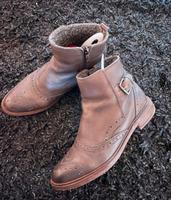 Stiefeletten grau echt Leder Nordrhein-Westfalen - Beckum Vorschau