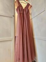 Asos brautjungfernkleid Maxikleid Tüll Plissees rosa 46 Baden-Württemberg - Leingarten Vorschau