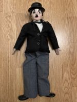 Charlie Chaplin Porzellan alte Puppe Vintage West - Unterliederbach Vorschau