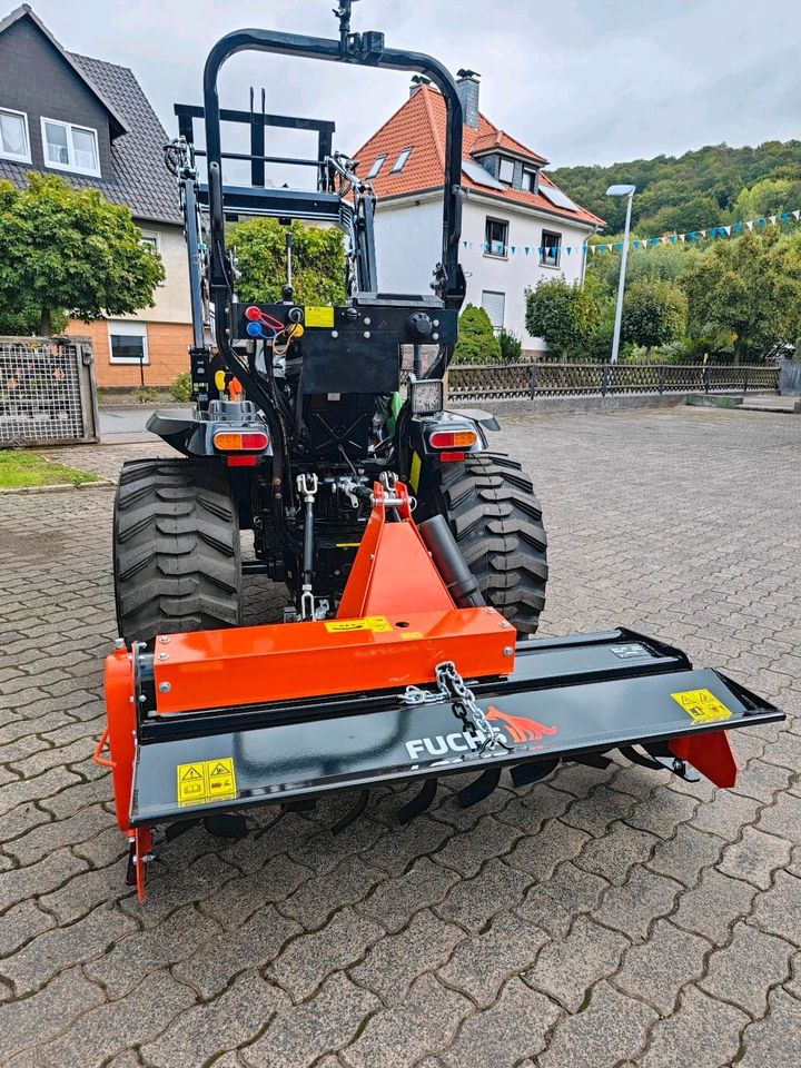 Bodenfräse Fräse Fuchs für Startrac Kubota Iseki Kleintraktor in Wald Oberpf.