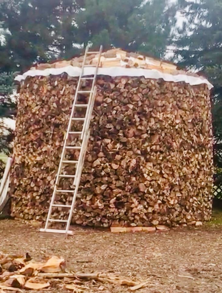 „ab 4 m³ bis 35 m³ - 40 km um Groitzsch  Pegau , Kaminholz, Brennholz, Feuerholz, Holzvergaser, Kamin, Holz, Feuer, Brenn in Pegau