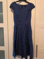 Kleid Damen Swing gepunktet blau weiß Rocknroll 50iger Jahre 34 Hamburg-Nord - Hamburg Winterhude Vorschau