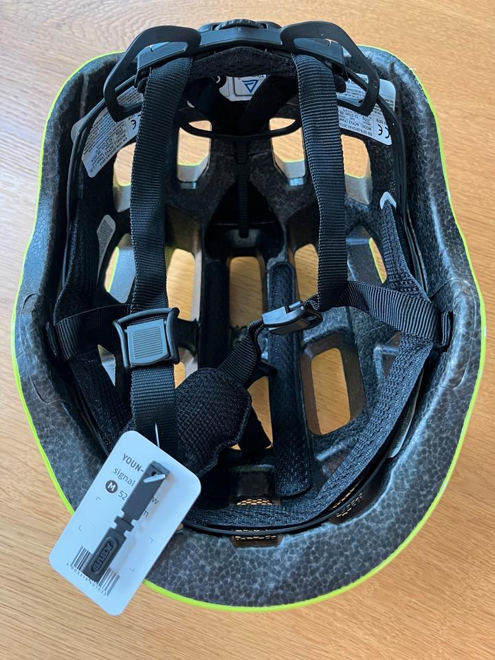 *NEU* Abus Youn-I 2.0 Fahrradhelm M 52-57 cm Signal yellow gelb in Fulda