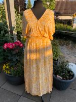 Sommer Kleid Sonne Gelb orange Boho Gr. 44 Viskose Maxikleid Niedersachsen - Uelzen Vorschau