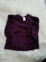 Langarm-Shirt, Gr. 62, H&M, lila, Stickerei, Mädchen Sachsen - Taucha Vorschau