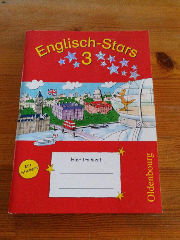 Englisch Stars 3 von Oldenburg mit Stickern und Lösungsheft in Sonderhofen