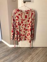 Rot-Creme farbener leichter Pullover von Cecil in Gr XL Bayern - Puchheim Vorschau