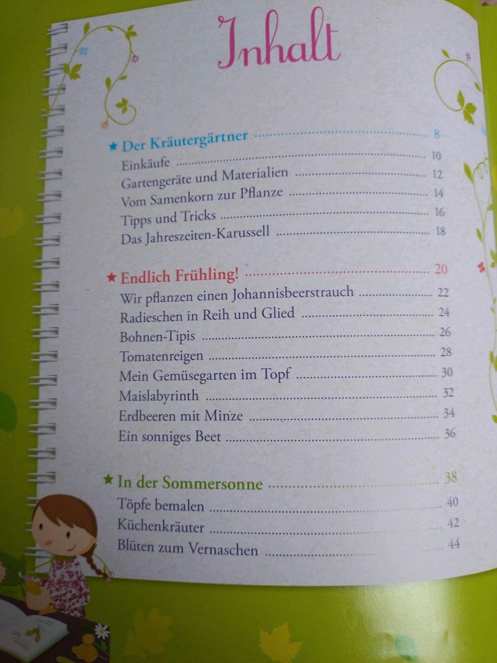 Im Garten durch das ganze Jahr, Sachbuch für Kinder in Traunstein