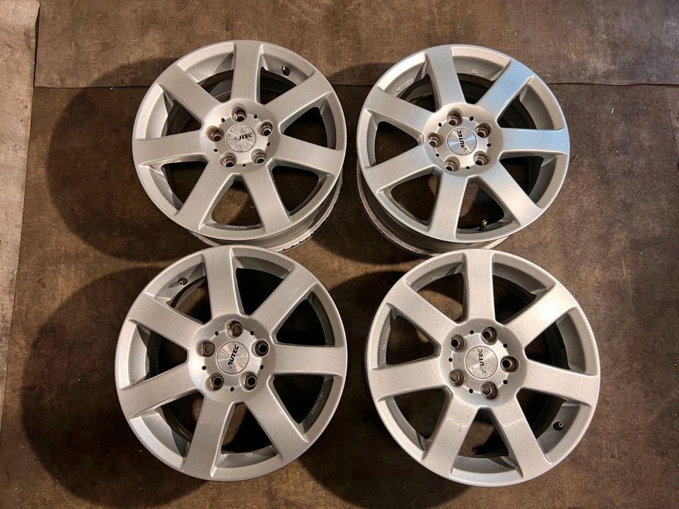 4x Autec Alufelgen/Mercedes A&B Klasse/ 6,5Jx16 ET49/5x112 #P207 in Hanau