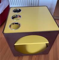 Bartisch Barwagen Servierwagen Tisch Vintage Cube Space Age 70er Baden-Württemberg - Vaihingen an der Enz Vorschau