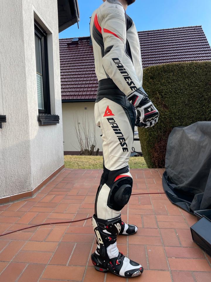 Dainese Seca Evo Lederkombi 2-Teiler – Größe 50 – Guter Zustand in Gornau