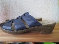 Hush Puppies, dunkelblau weiches Leder Pantoletten, Gr. 6,5,neu ! Lindenthal - Köln Sülz Vorschau
