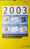 Briefmarkenkalender  2003 * 12 ORIGINAL Briefmarken* NEU Niedersachsen - Norden Vorschau