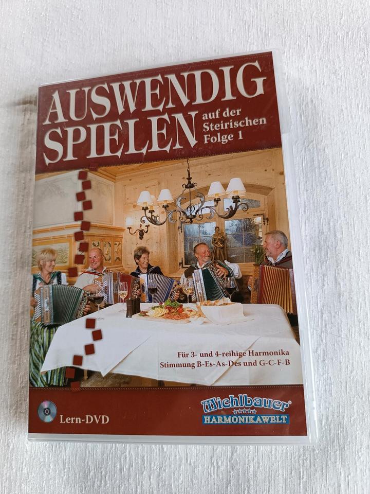 Lern-DVD: Auswendig Spielen lernen auf der Steirischen Harmonika in Gefrees