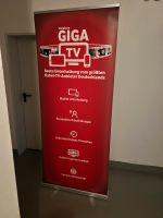 Vodafone Giga tv Rollup Aufsteller für Messe Stand Promotion Bremen - Lehe Vorschau