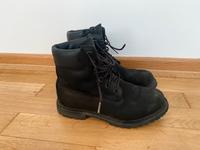 Schwarz graue wasserfeste Timberland Boots Winterstiefel Pankow - Weissensee Vorschau