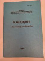 DDR NVA Feuerwehr ,, Auswertung von Bränden" Ausgabe 1989 Brandenburg - Drebkau Vorschau