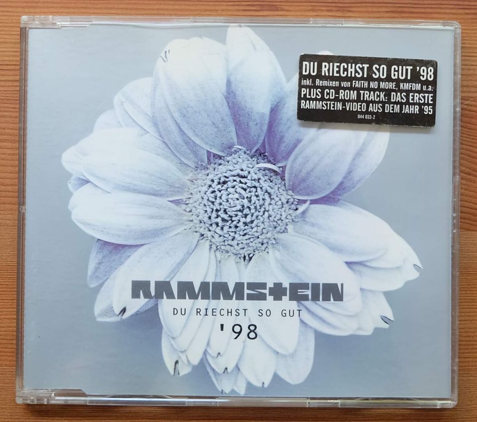 Rammstein Single CD Du riechst so gut 1998 mit Aufkleber in Berlin