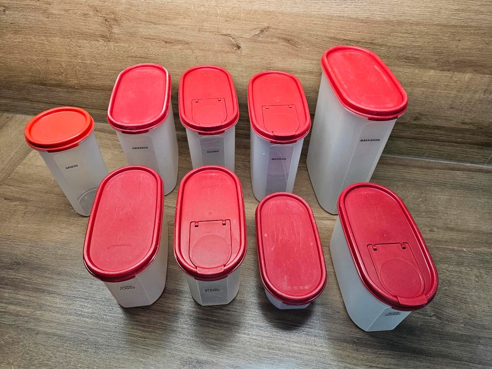 Tupperware Eidgenossen Set rot in Ortrand