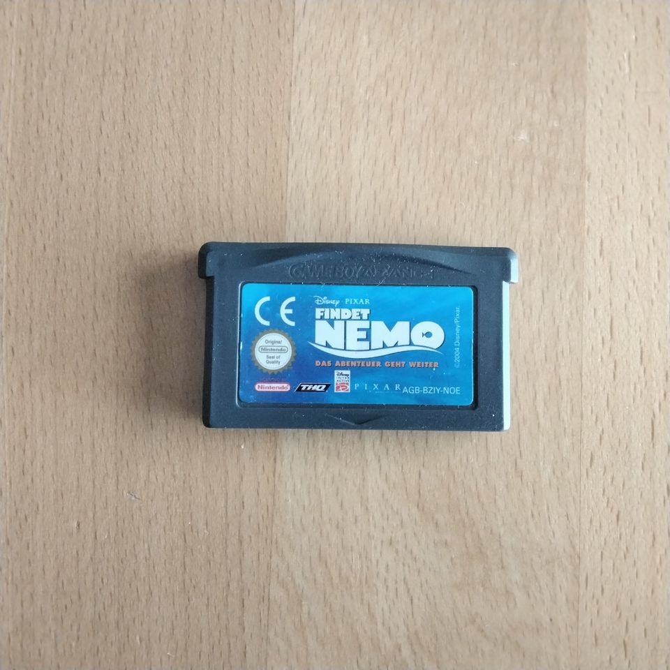 Findet Nemo, Nintendo Gameboy Advance Spiel, gebraucht in Bretten