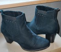 Marco Tozzi Damen Wildleder Stiefelette in Blau Gr.38 Nordrhein-Westfalen - Spenge Vorschau