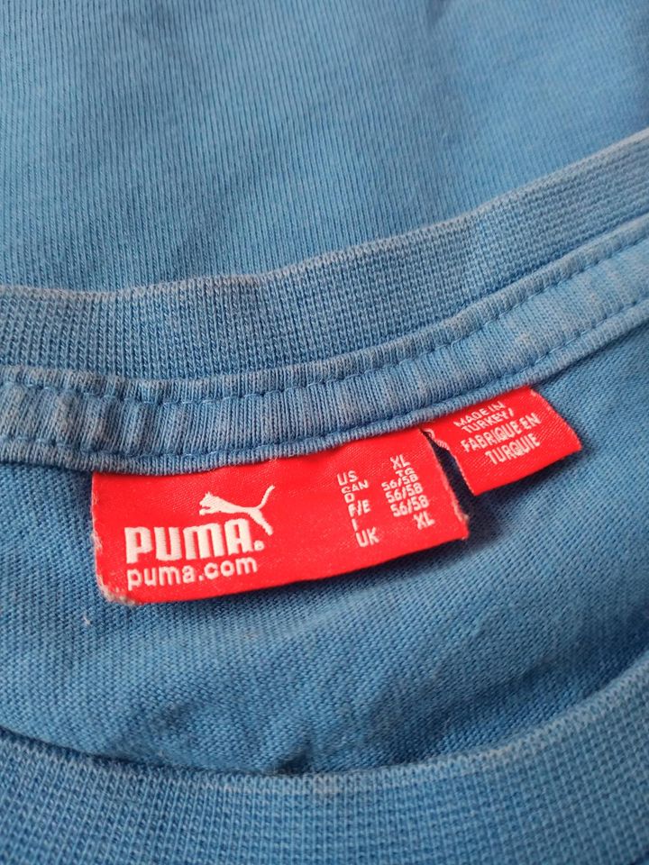 Puma T-Shirt, Top Zustand, Gr. XL,blau in Lichtenstein