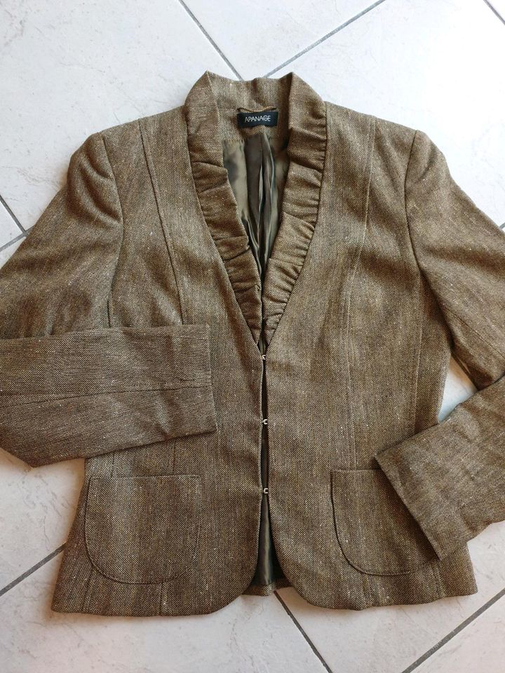 Apanage Wollblazer Jacke Kurzmantel Gr.38 in Ahaus